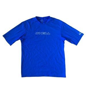 O'Neill Men's Blue Rash Guard Size Medium